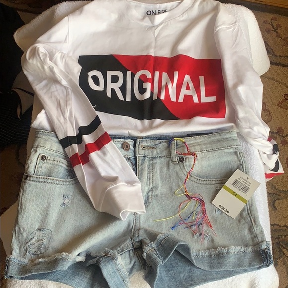 Lucky Brand Pants - Lucky Brand shorts and t shirt too!